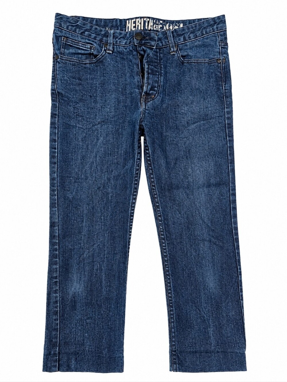 Heritage 1981 Copenhagen Men's Jeans Size 32 Dark Wash Straight Leg Button Fly